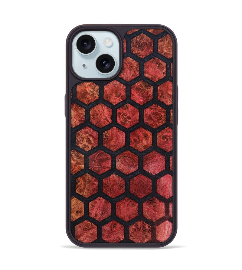 iPhone 15 Wood Phone Case - Maria (Pattern, 819445)