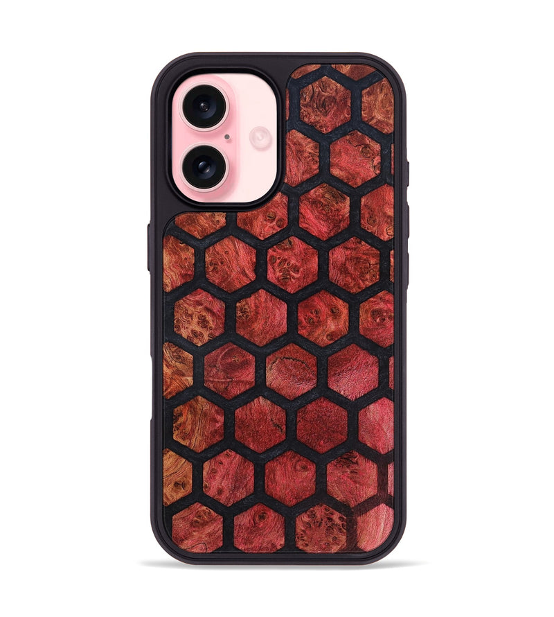 iPhone 16 Wood Phone Case - Maria (Pattern, 819445)
