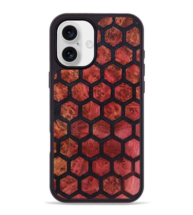 iPhone 16 Plus Wood Phone Case - Maria (Pattern, 819445)