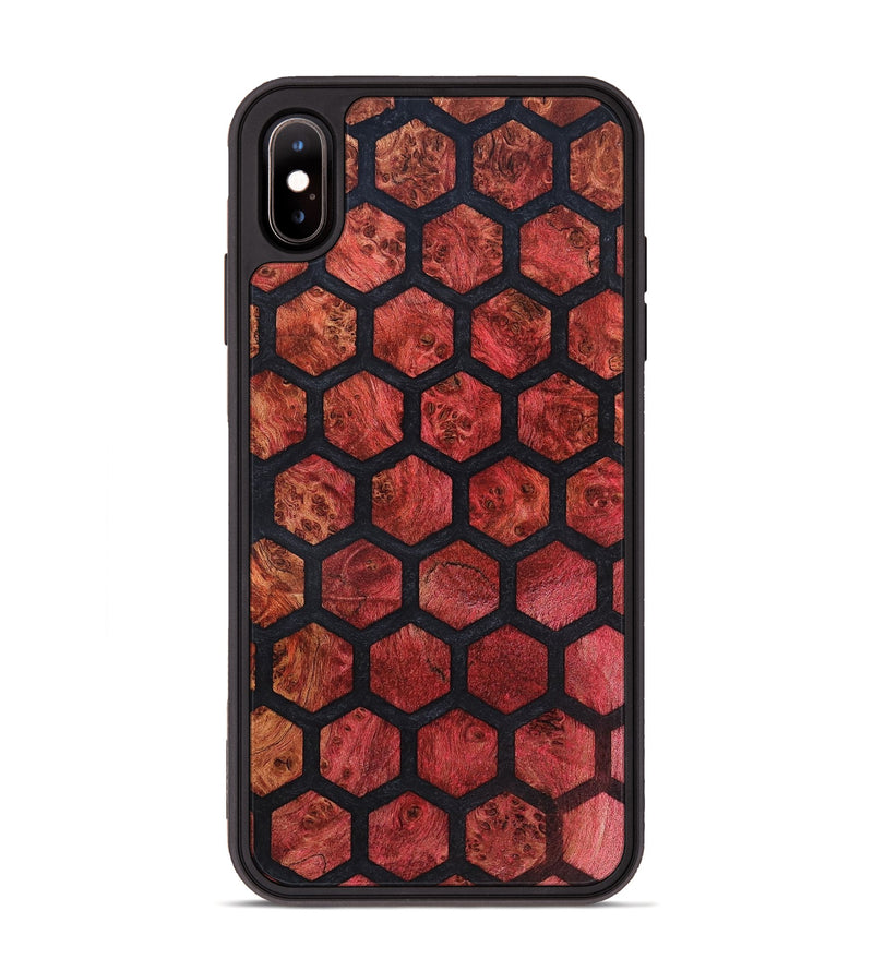 iPhone Xs Max Wood Phone Case - Maria (Pattern, 819445)
