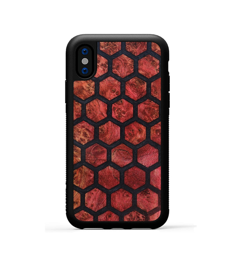 iPhone Xs Wood Phone Case - Maria (Pattern, 819445)