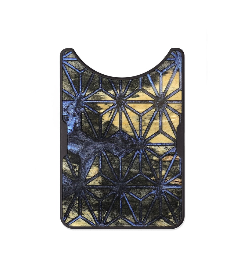 Alloy Wood Wallet - Janay (Pattern, 819446)