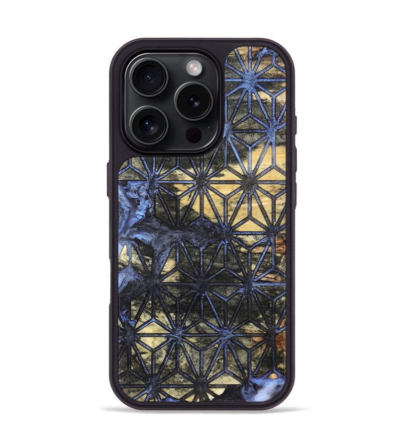 iPhone 16 Pro Wood Phone Case - Janay (Pattern, 819446)