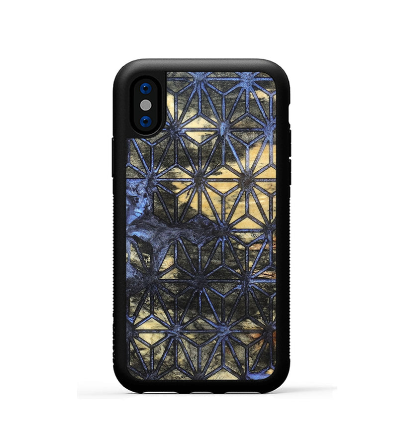 iPhone Xs Wood Phone Case - Janay (Pattern, 819446)