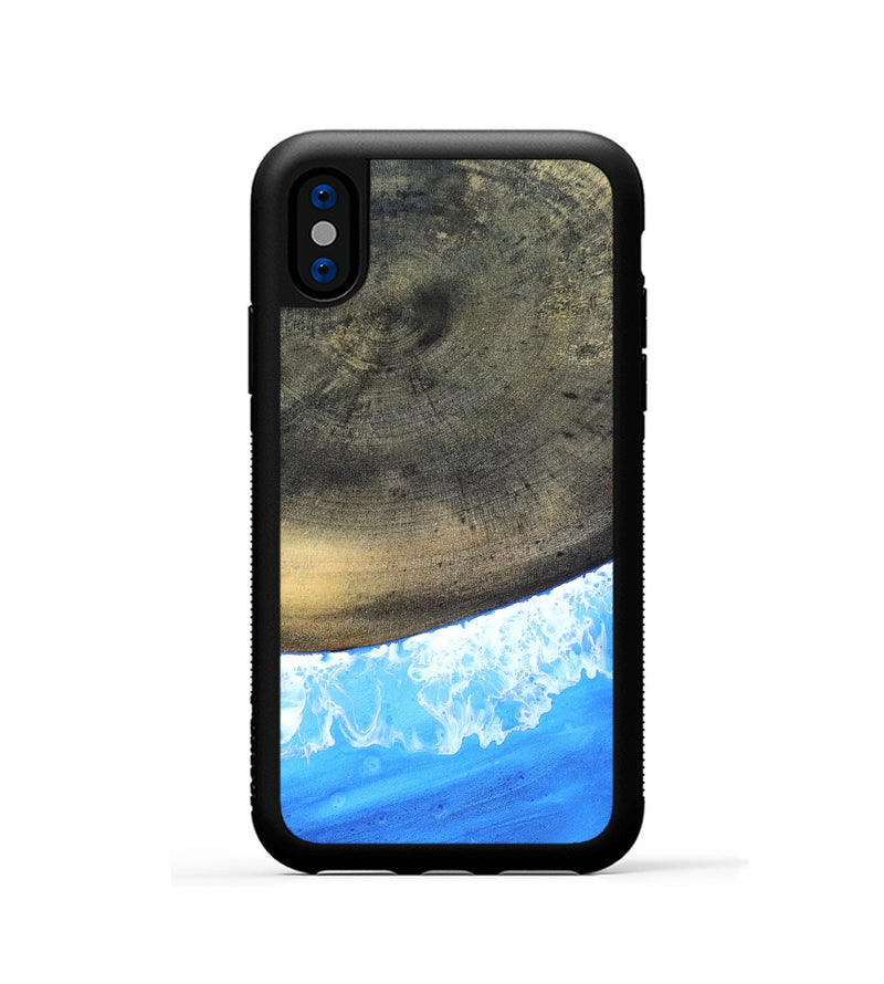 iPhone Xs Wood Phone Case - Cale (Coastal, 819455)