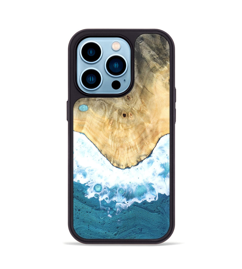 iPhone 14 Pro Wood Phone Case - Omari (Coastal, 819457)