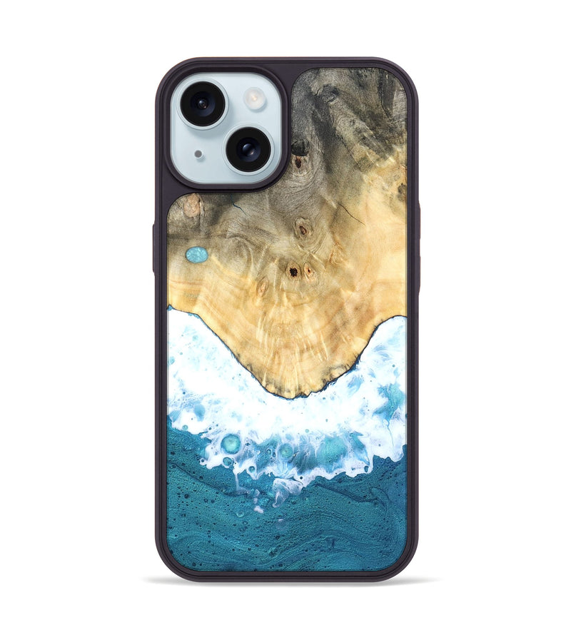 iPhone 15 Wood Phone Case - Omari (Coastal, 819457)