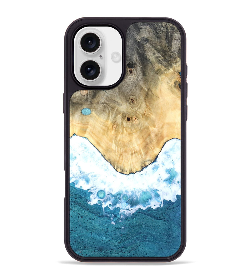 iPhone 16 Plus Wood Phone Case - Omari (Coastal, 819457)