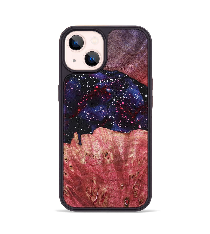 iPhone 14 Wood Phone Case - Lorie (Cosmos, 819477)