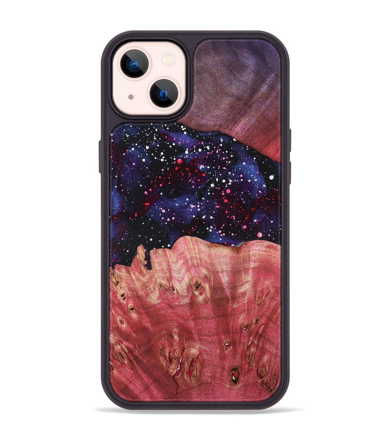 iPhone 14 Plus Wood Phone Case - Lorie (Cosmos, 819477)