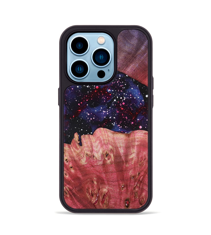 iPhone 14 Pro Wood Phone Case - Lorie (Cosmos, 819477)