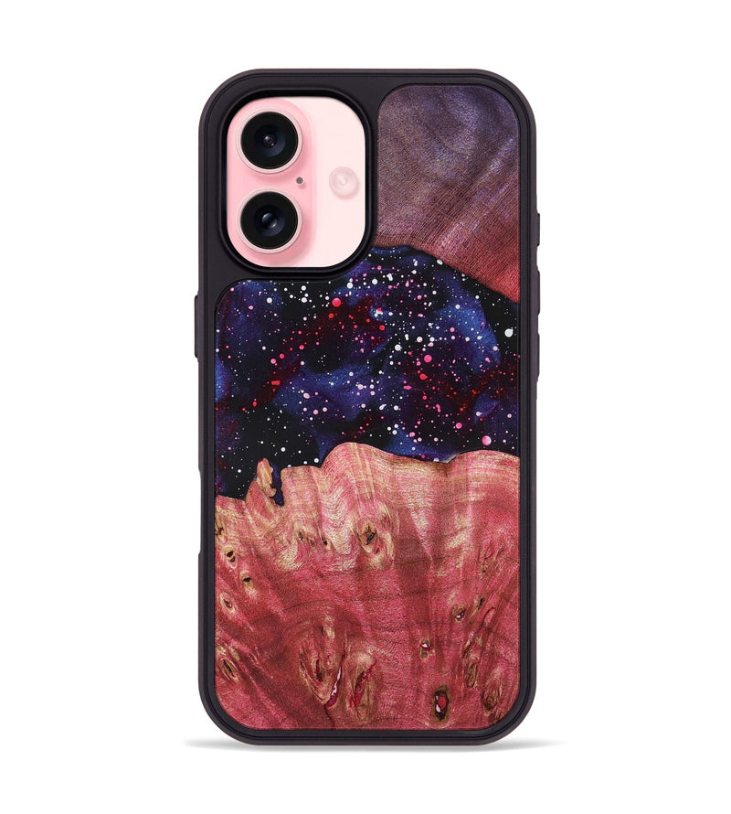 iPhone 16 Wood Phone Case - Lorie (Cosmos, 819477)