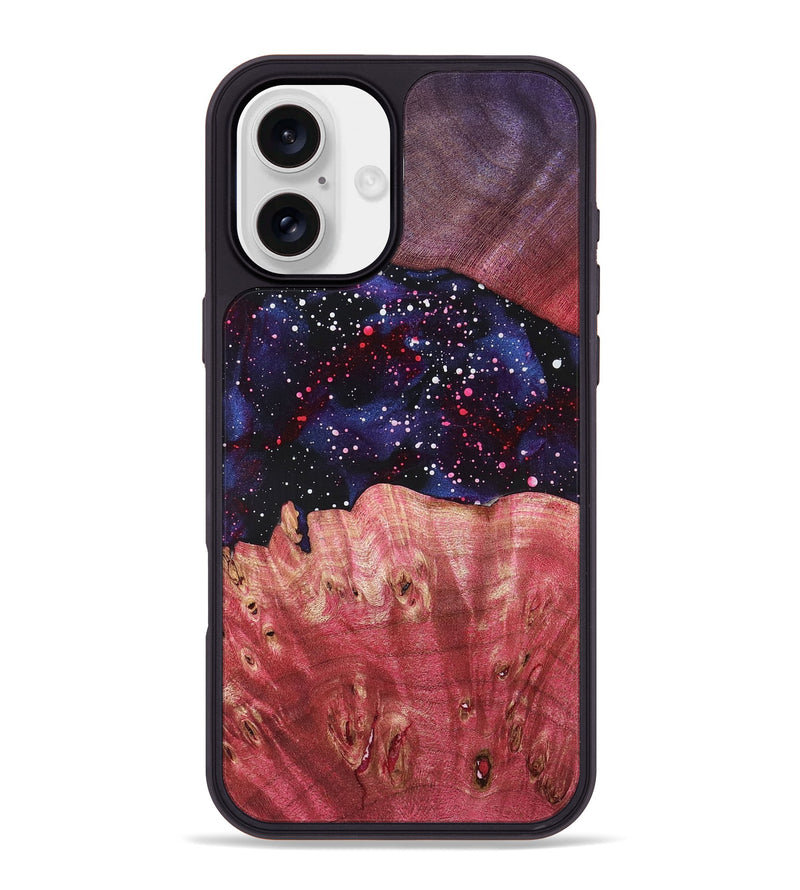 iPhone 16 Plus Wood Phone Case - Lorie (Cosmos, 819477)