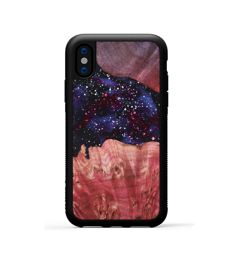 iPhone Xs Wood Phone Case - Lorie (Cosmos, 819477)