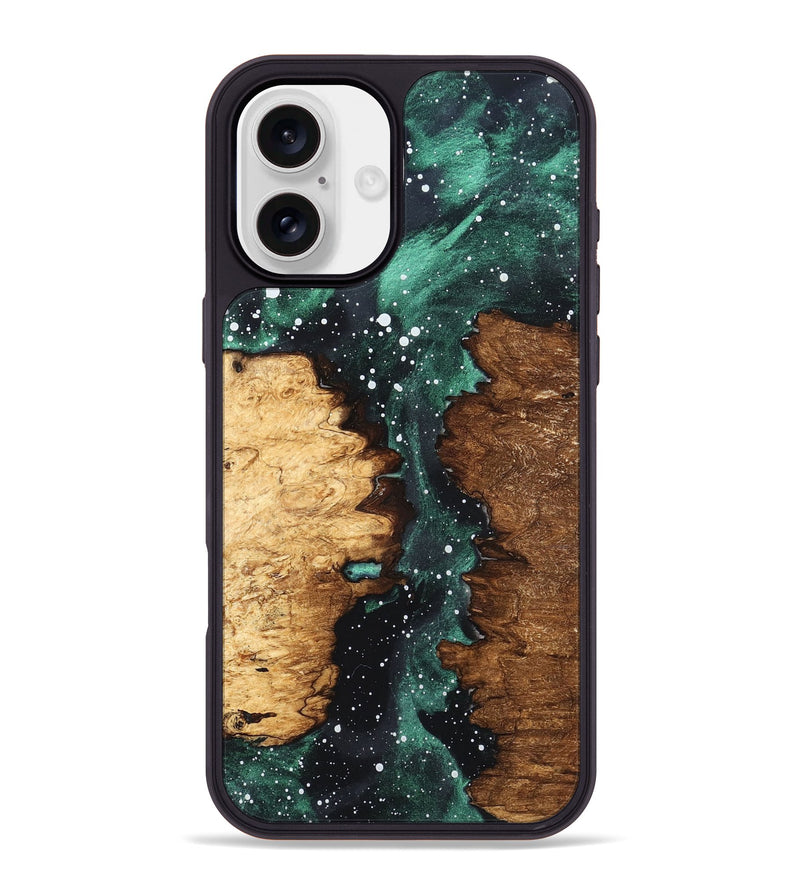 iPhone 16 Plus Wood Phone Case - Mac (Cosmos, 819482)