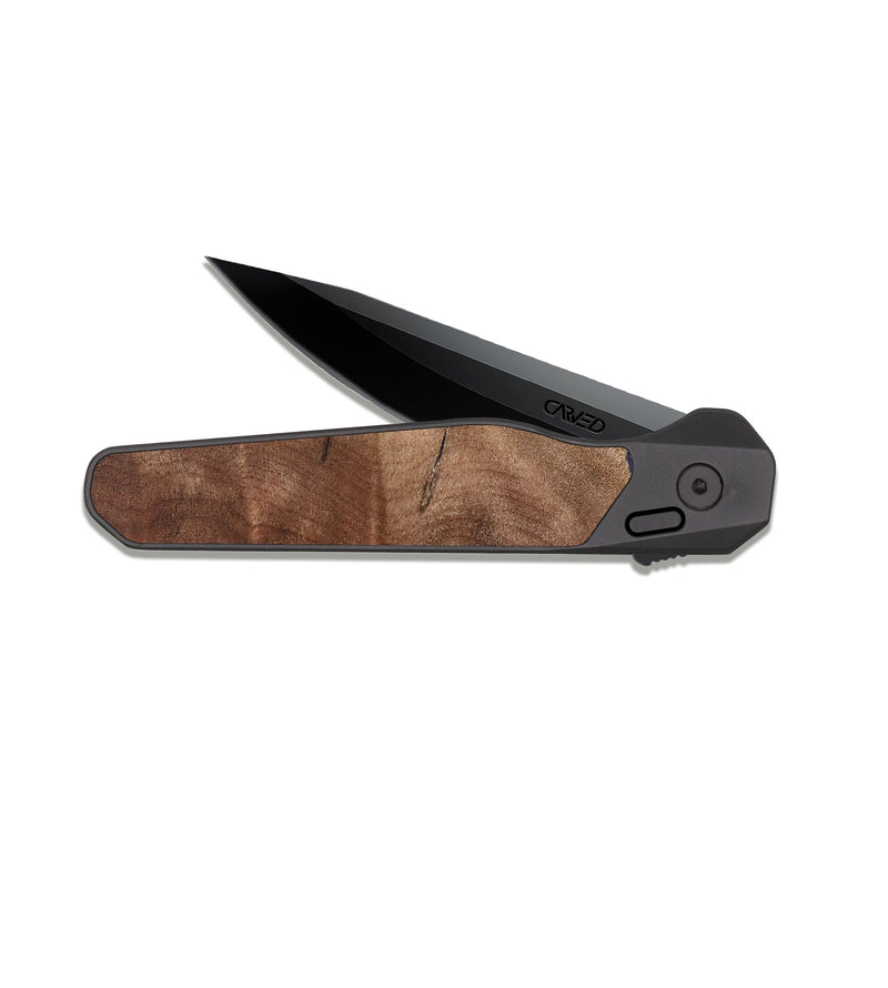 EDC Dark Slate Wood Pocket Knife - Lottie (Coastal, 819486)