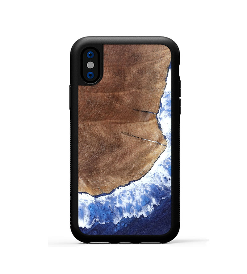 iPhone Xs Wood Phone Case - Lottie (Coastal, 819486)