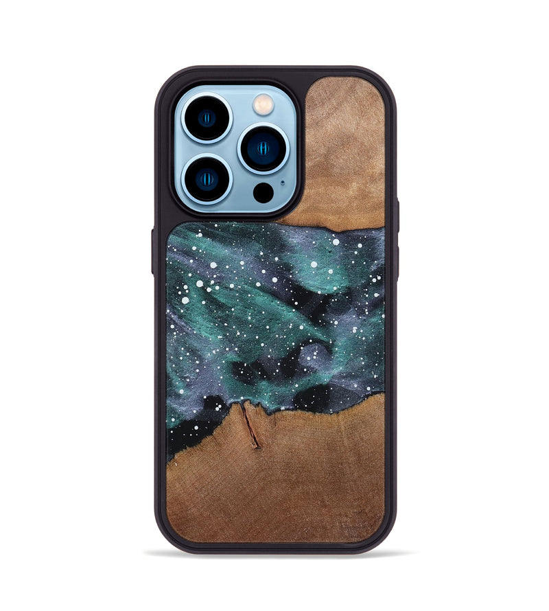iPhone 14 Pro Wood Phone Case - Bertha (Cosmos, 819494)