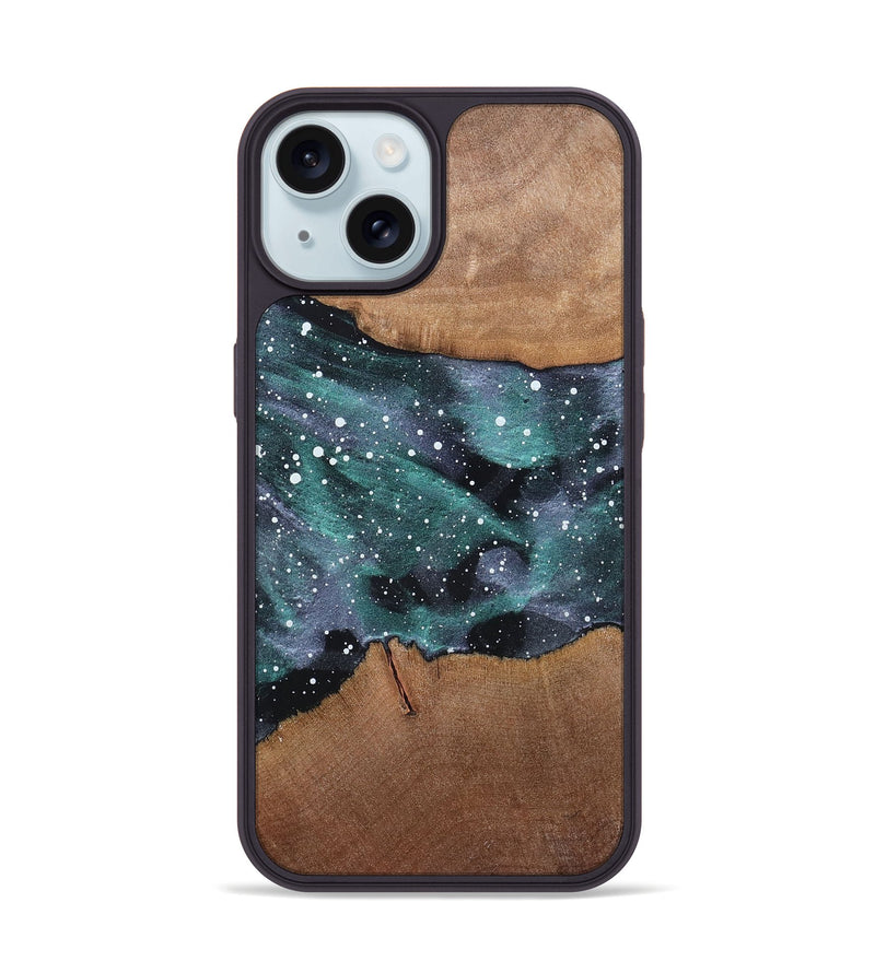 iPhone 15 Wood Phone Case - Bertha (Cosmos, 819494)