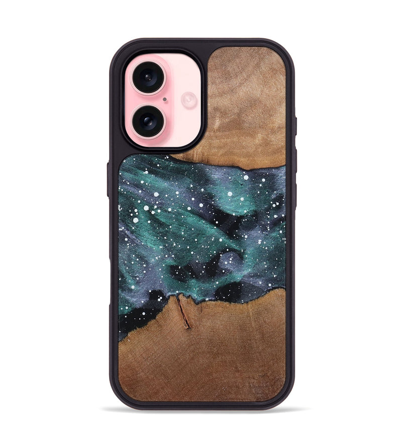 iPhone 16 Wood Phone Case - Bertha (Cosmos, 819494)