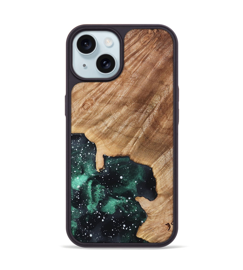 iPhone 15 Wood Phone Case - Blaire (Cosmos, 819495)