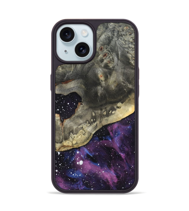 iPhone 15 Wood Phone Case - Florian (Cosmos, 819496)