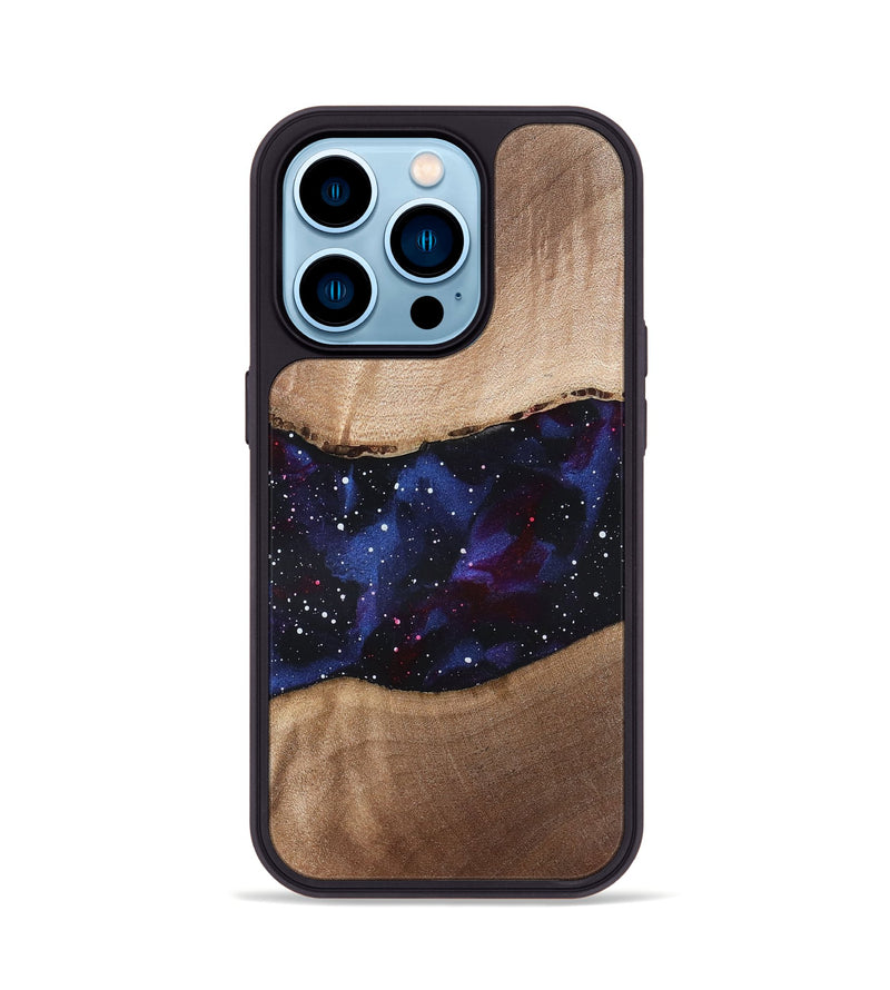 iPhone 14 Pro Wood Phone Case - Case (Cosmos, 819502)