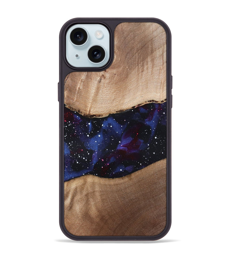 iPhone 15 Plus Wood Phone Case - Case (Cosmos, 819502)