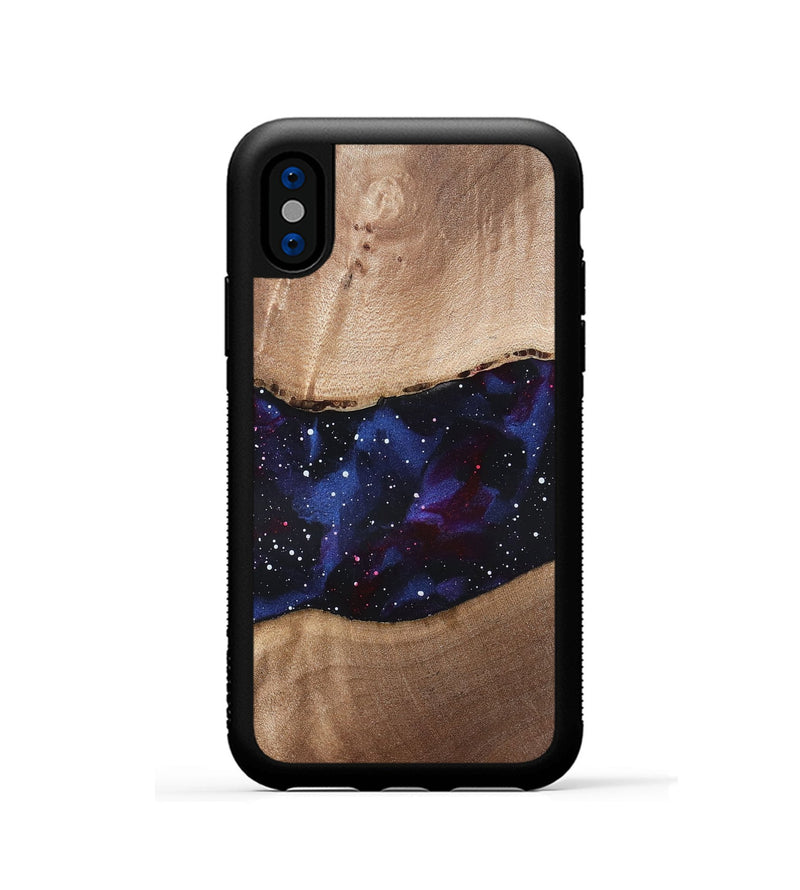 iPhone Xs Wood Phone Case - Case (Cosmos, 819502)