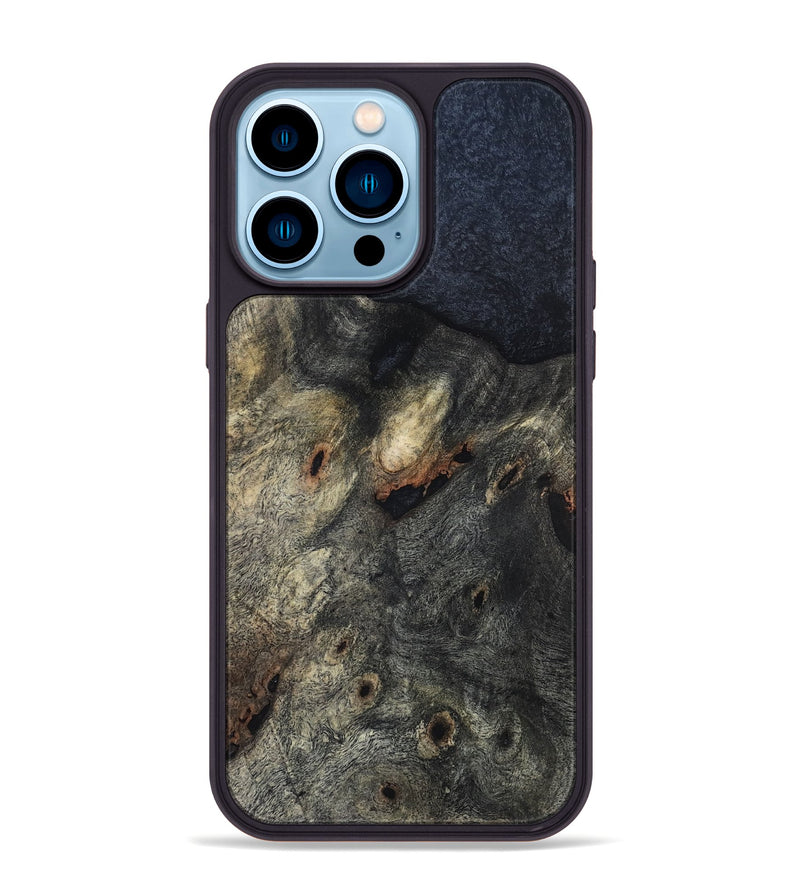iPhone 14 Pro Max Wood Phone Case - Frankie (Wood Burl, 819524)