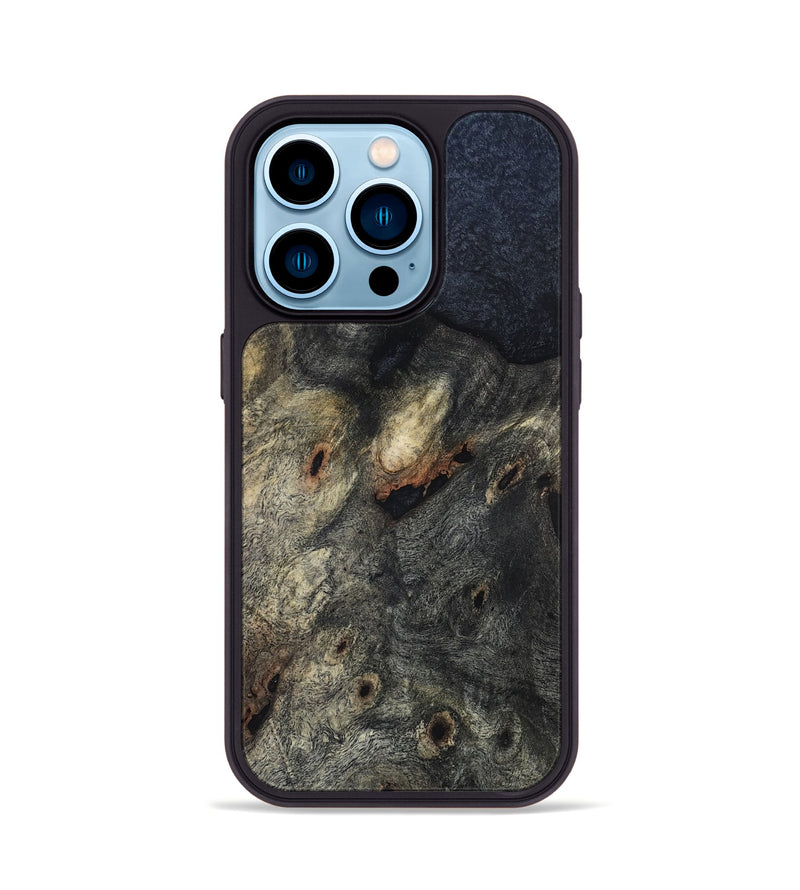 iPhone 14 Pro Wood Phone Case - Frankie (Wood Burl, 819524)