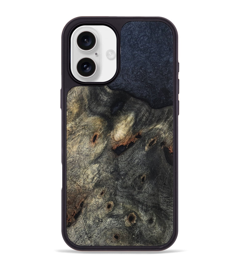 iPhone 16 Plus Wood Phone Case - Frankie (Wood Burl, 819524)