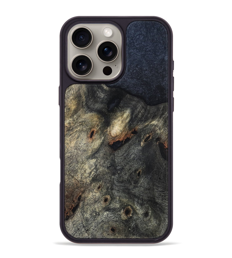 iPhone 16 Pro Max Wood Phone Case - Frankie (Wood Burl, 819524)