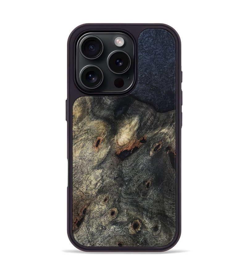 iPhone 16 Pro Wood Phone Case - Frankie (Wood Burl, 819524)