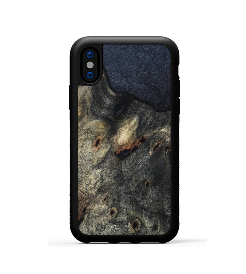 iPhone Xs Wood Phone Case - Frankie (Wood Burl, 819524)