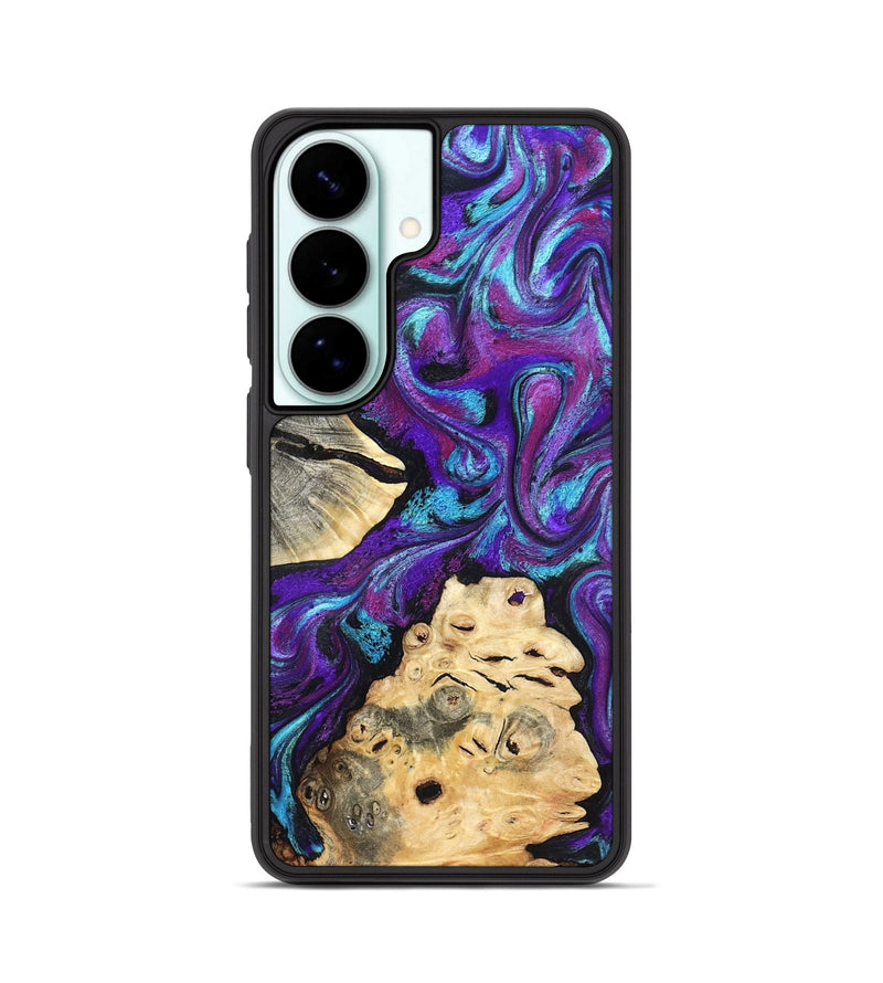 Galaxy S26 Wood Phone Case - Alitzel (Purple, 819528)