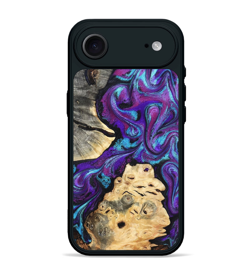 iPhone 17 Air Wood Phone Case - Alitzel (Purple, 819528)