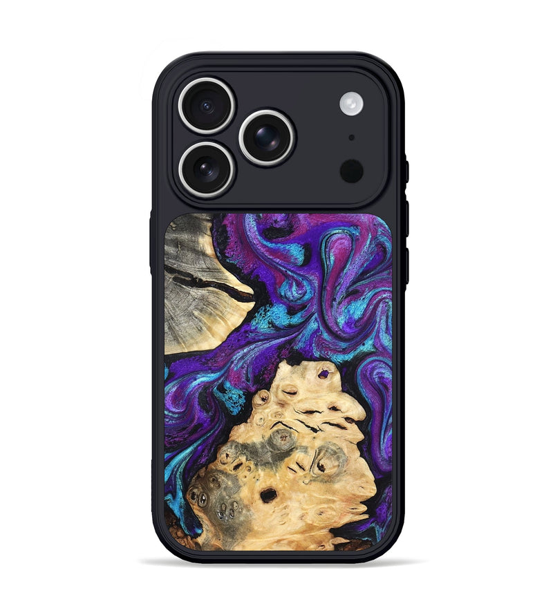 iPhone 17 Pro Wood Phone Case - Alitzel (Purple, 819528)