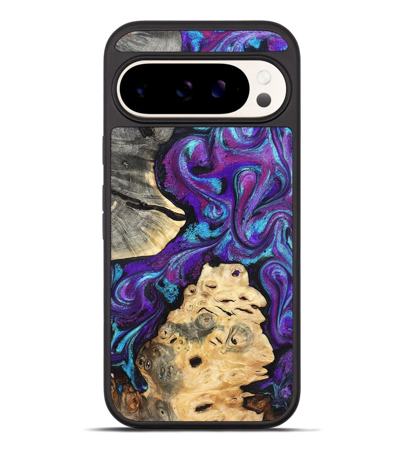 Pixel 10 Pro XL Wood Phone Case - Alitzel (Purple, 819528)