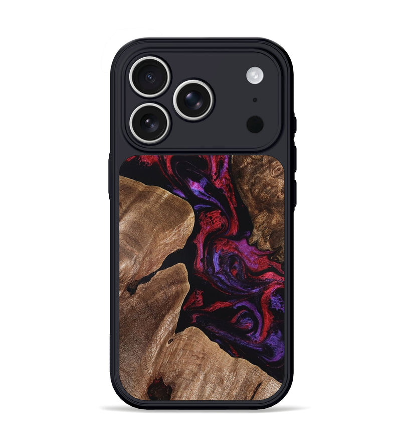 iPhone 17 Pro Wood Phone Case - Arlet (Red, 819531)