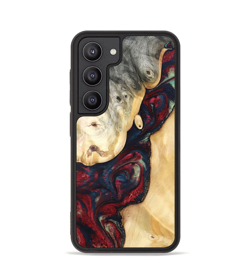 Galaxy S23 Wood Phone Case - Ocie (Red, 819533)