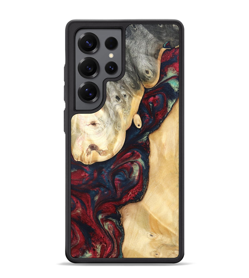 Galaxy S25 Ultra Wood Phone Case - Ocie (Red, 819533)