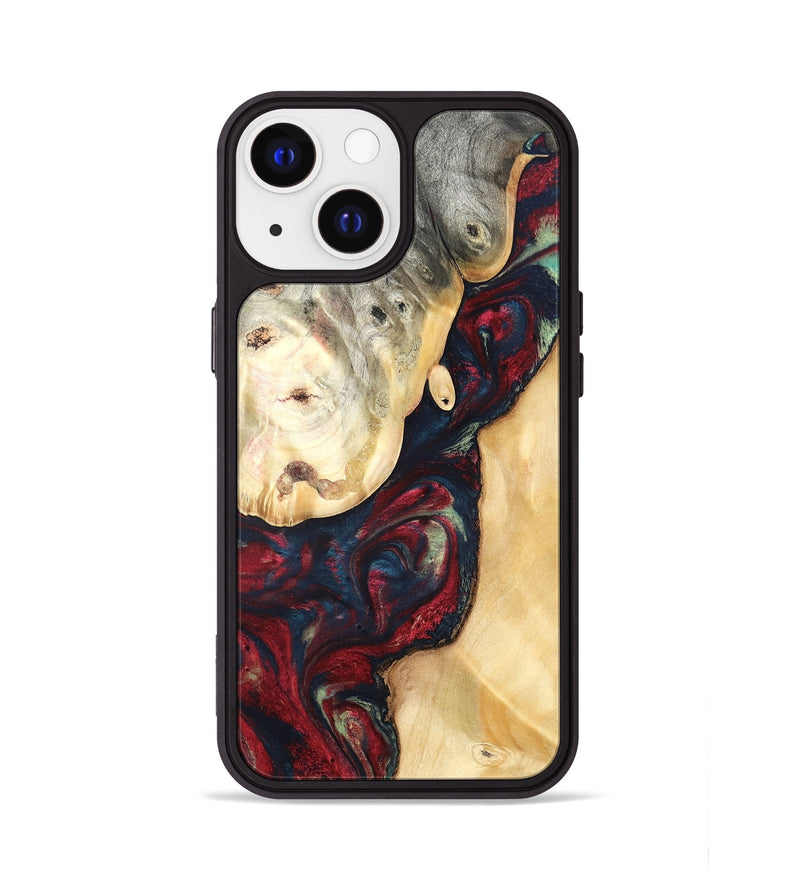 iPhone 13 Wood Phone Case - Ocie (Red, 819533)