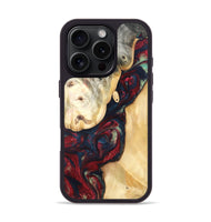 iPhone 16 Pro Wood Phone Case - Ocie (Red, 819533)