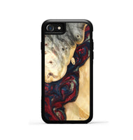 iPhone SE Wood Phone Case - Ocie (Red, 819533)