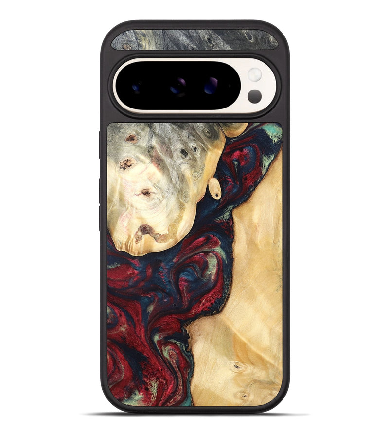 Pixel 10 Pro XL Wood Phone Case - Ocie (Red, 819533)