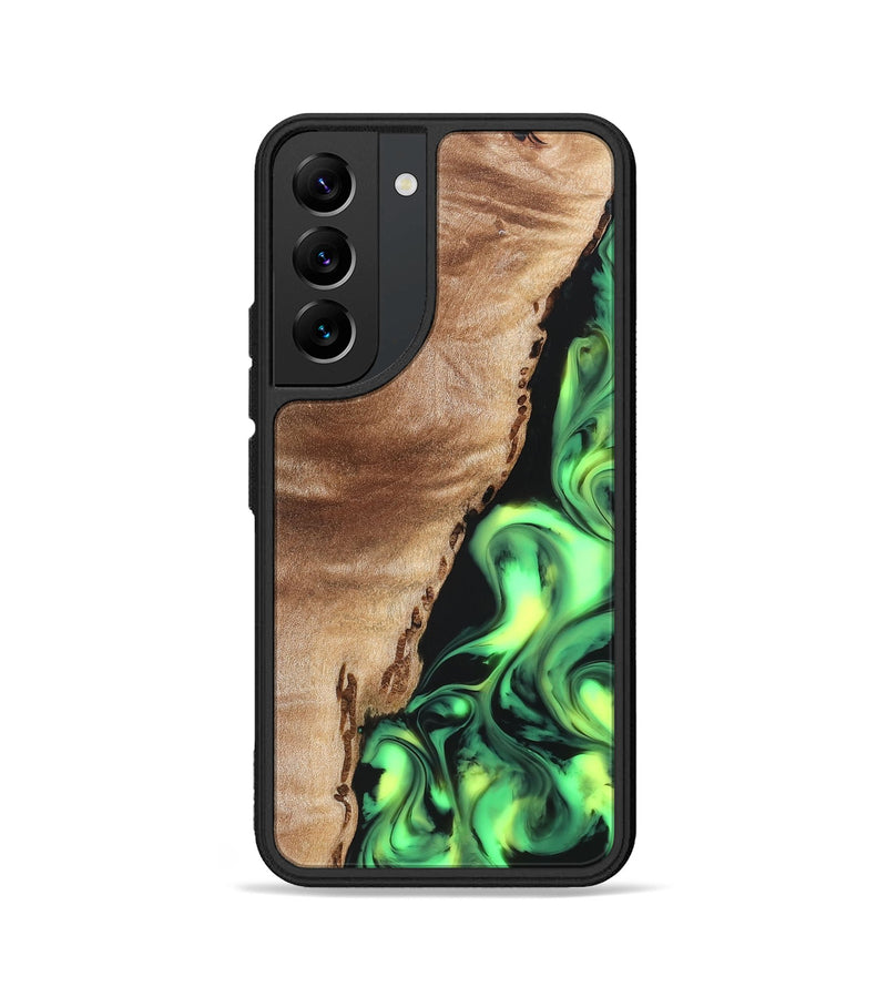 Galaxy S22 Wood Phone Case - Jeanna (Neon, 819539)
