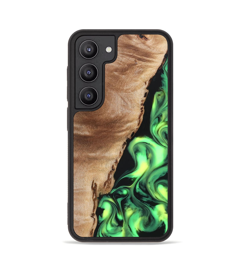 Galaxy S23 Wood Phone Case - Jeanna (Neon, 819539)