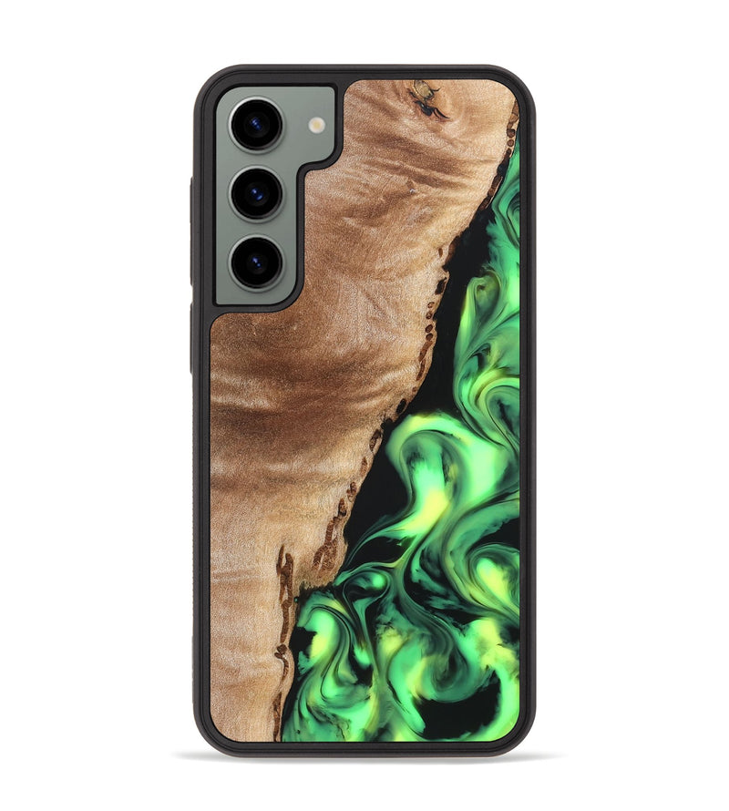 Galaxy S23 Plus Wood Phone Case - Jeanna (Neon, 819539)