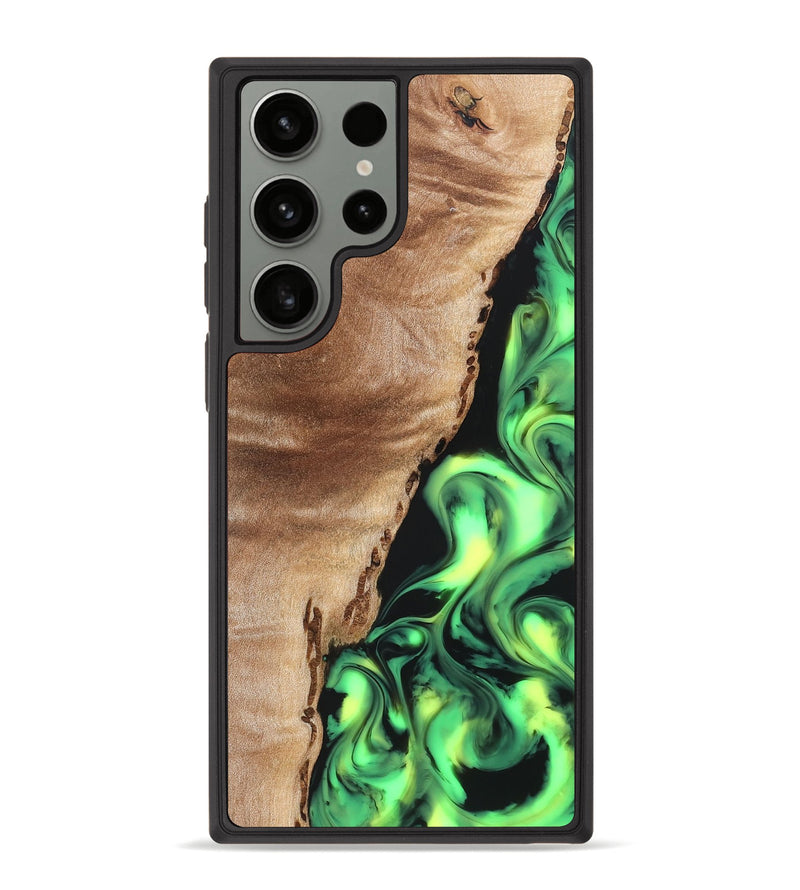 Galaxy S23 Ultra Wood Phone Case - Jeanna (Neon, 819539)